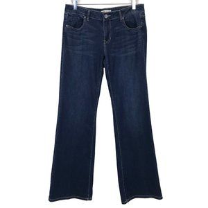 CAbi Zoe Jeans Flare Leg Size 10 Long